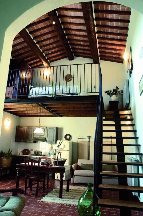 Agriturismo La Burraia Vicino A San Gimignano ガンバッシ・テルメ エクステリア 写真