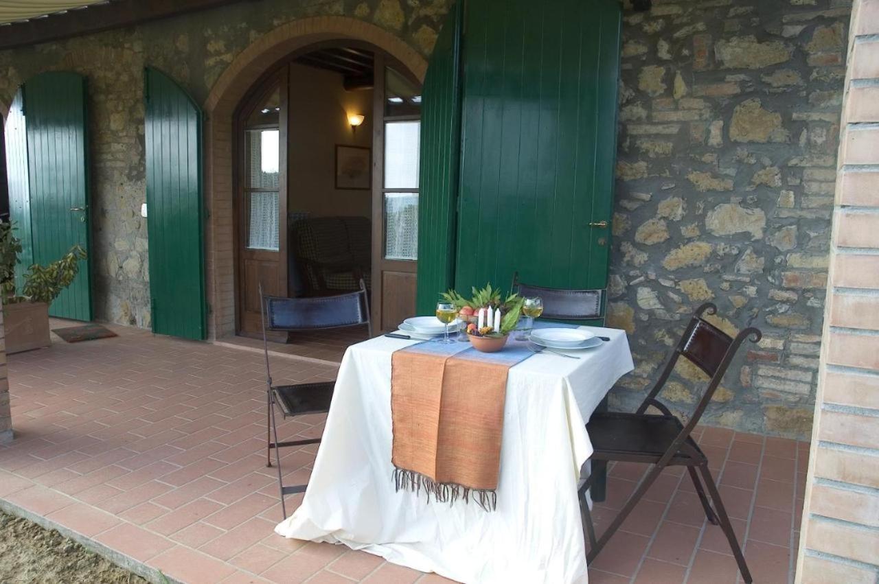 Agriturismo La Burraia Vicino A San Gimignano ガンバッシ・テルメ エクステリア 写真