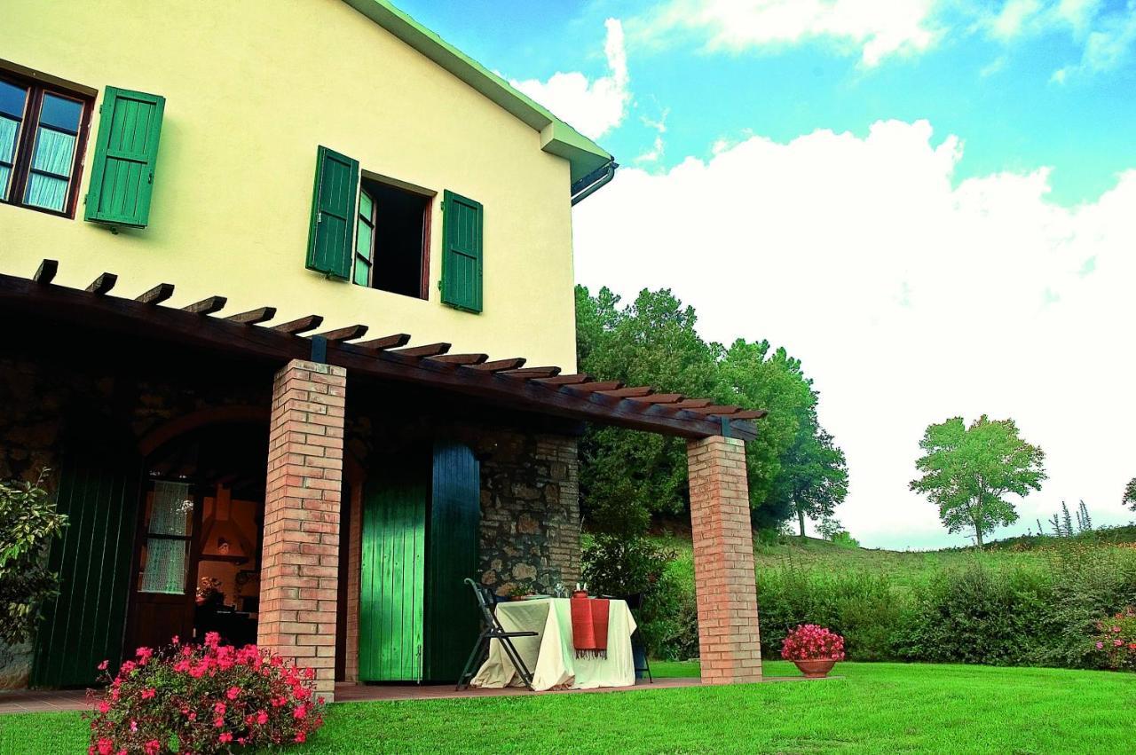 Agriturismo La Burraia Vicino A San Gimignano ガンバッシ・テルメ エクステリア 写真