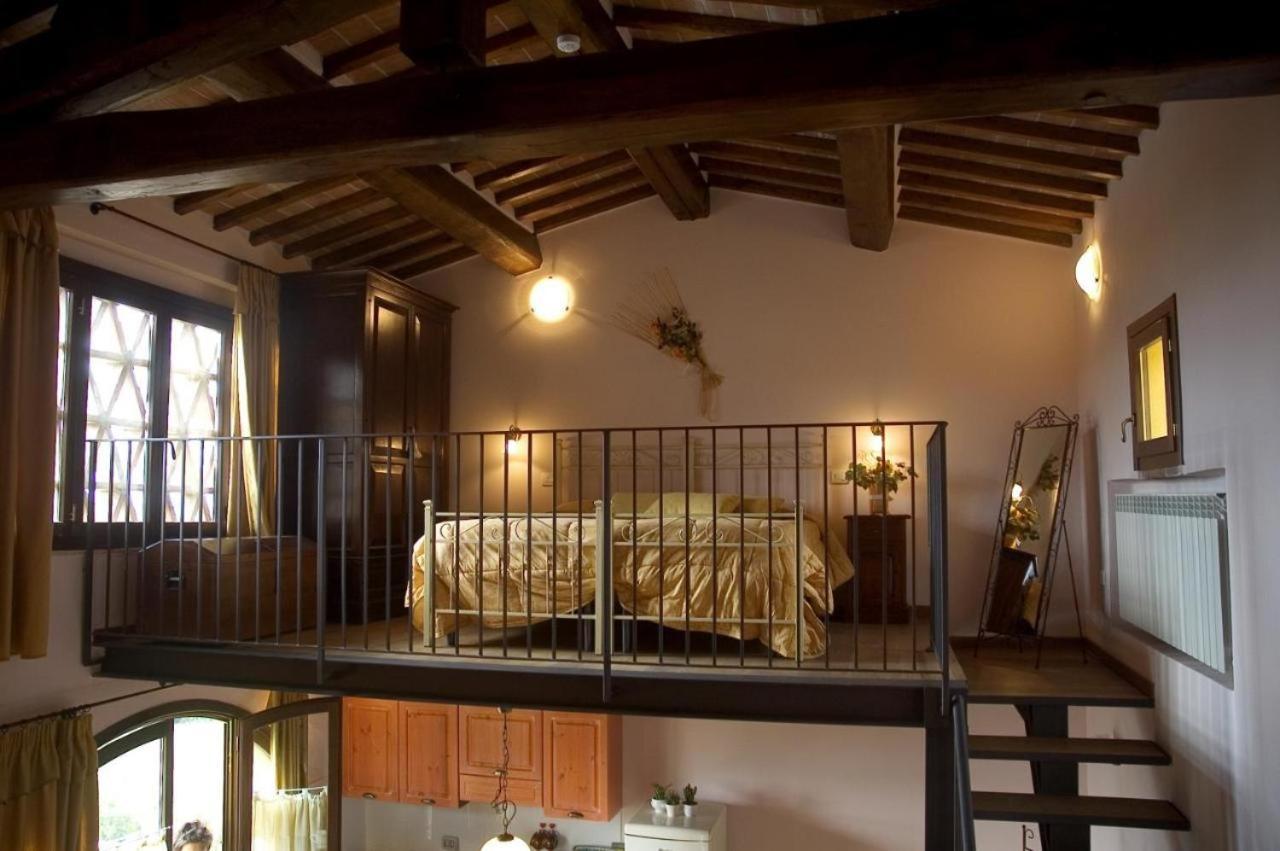 Agriturismo La Burraia Vicino A San Gimignano ガンバッシ・テルメ エクステリア 写真