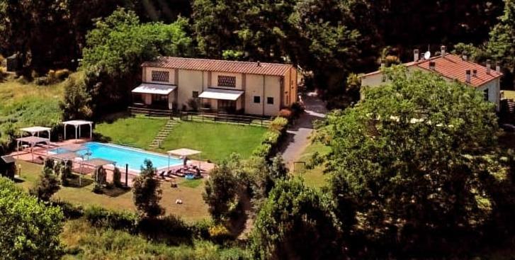 Agriturismo La Burraia Vicino A San Gimignano ガンバッシ・テルメ エクステリア 写真